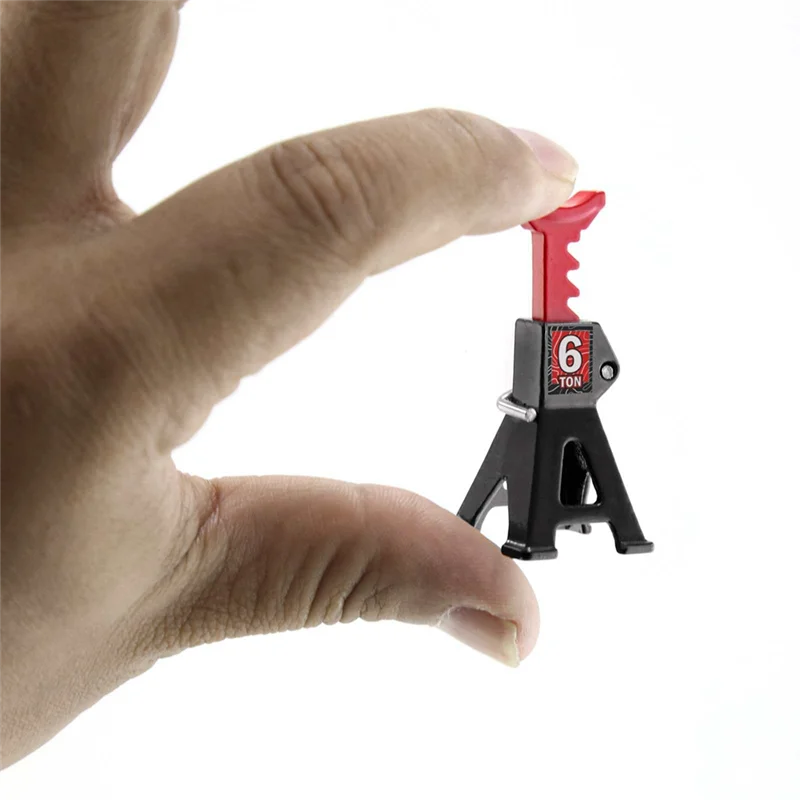 حامل رافعة حماية لسيارة تحكم عن بعد ، رفع لعبة تغيير الإطار ، رف زوج ، أسود ، محول ، ياقة ، SCX24 ، FCX24