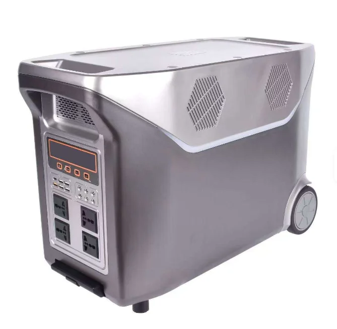 5000W Portable Solar Generator Outdoor Emergency Backup Power Station