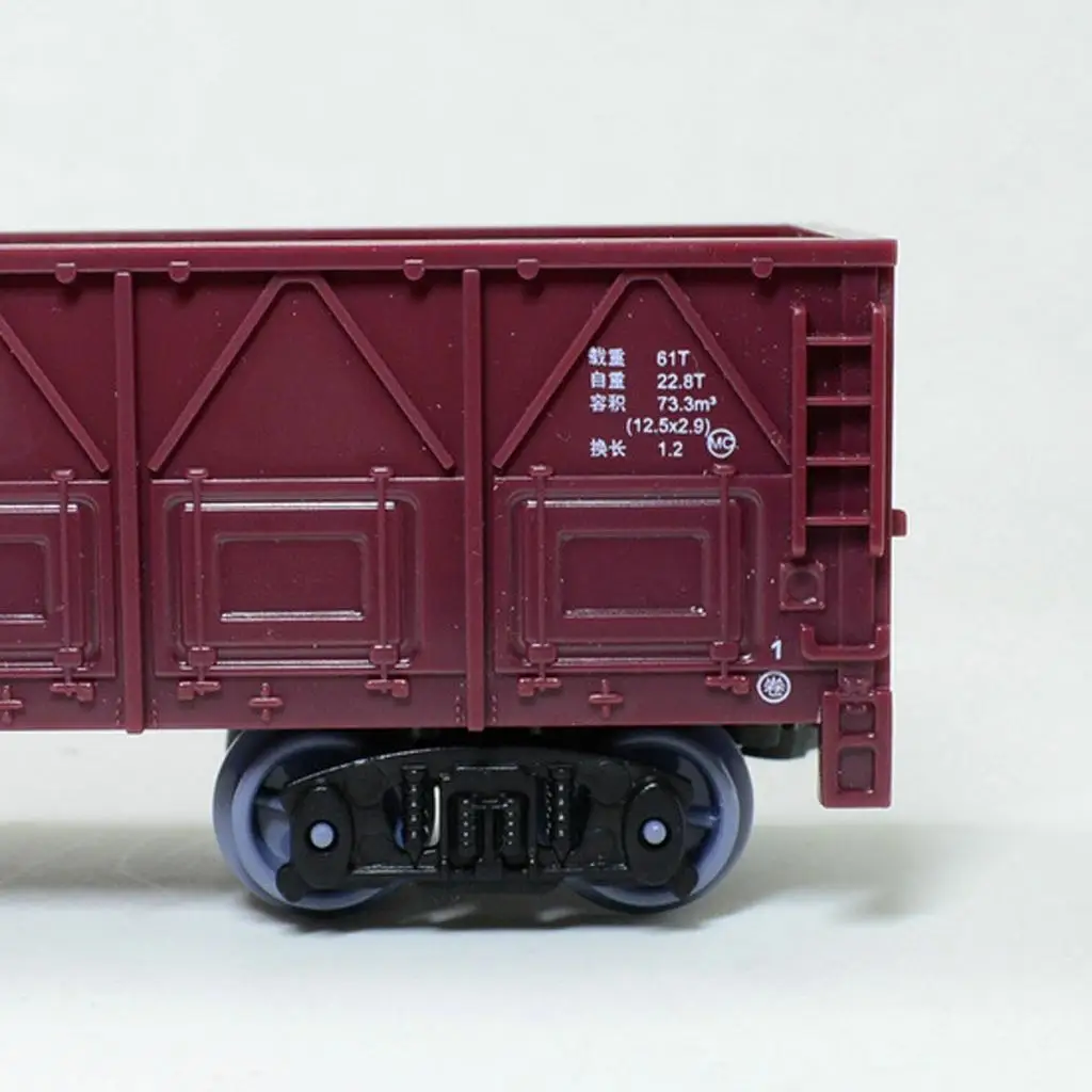 1:87 Simulation Freight Car Wagon with Hook Sandtable Layout Diorama Scenery