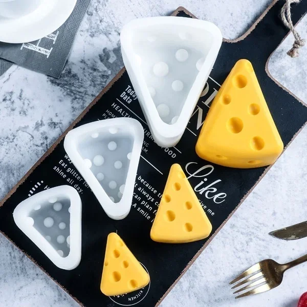 New Cheese Shaped Silicone Cake Molds Baking Tools Mousse Jelly Silicone Molds For Cakes Mousse French Dessert Mold Pastry Tool