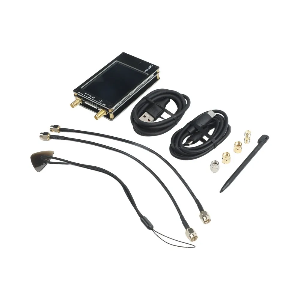 For NanoVNA PCB Vector Network Analyzer 50KHz To 1.5GHz With Card Support 2.8 Inch Display HF VHF UHF Tester