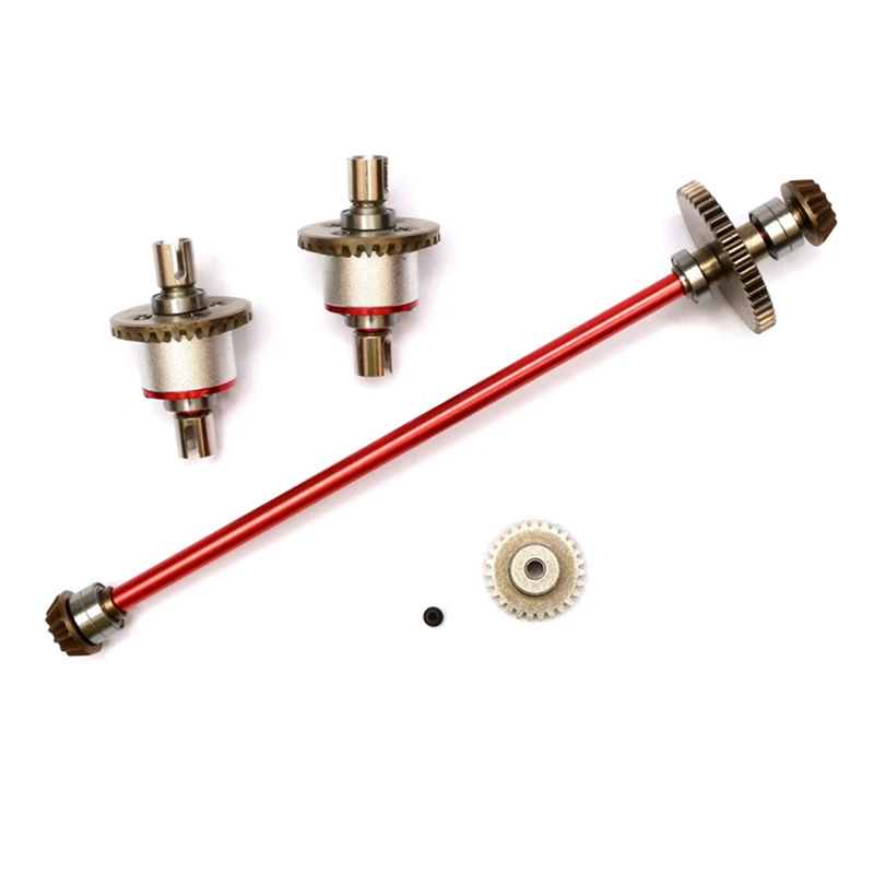 Applicable For 144001 144002 144010 1/14 RC Car Upgrade Spare Parts Steel Reducer Drive Shaft Differential