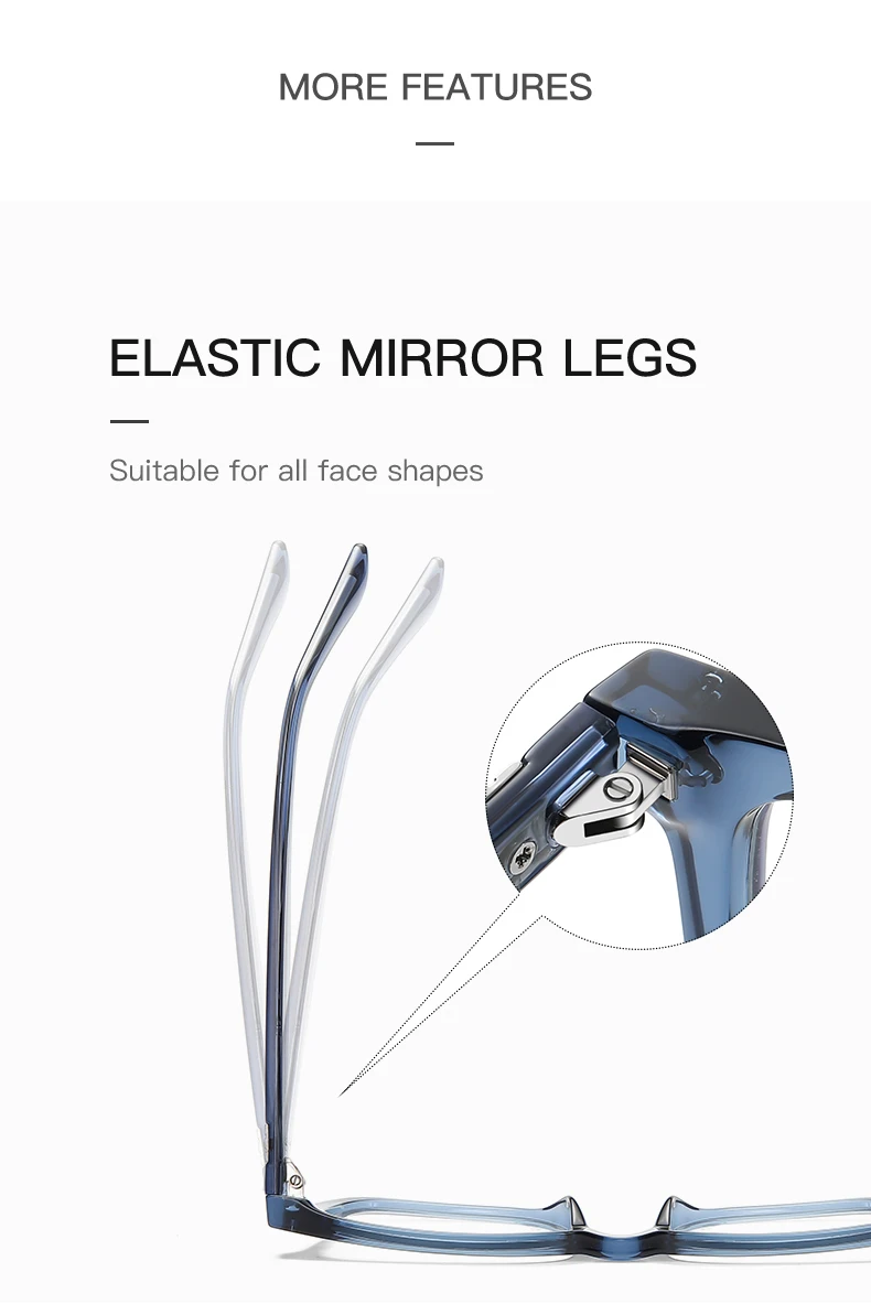 نظارات طبية مخصصة من JMISUS نظارات تقدمية متعددة البؤر للنساء والرجال مربعة فوتوكروميك رمادي بني متوفرة الآن