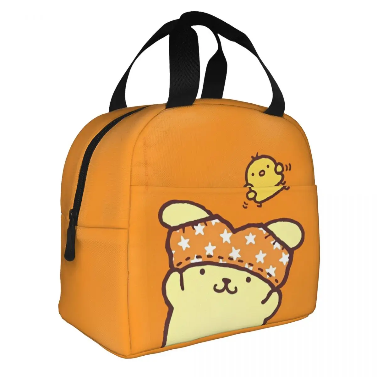 

Kawaii Pom Pom Purin Cartoon Insulated Lunch Bag Leakproof Lunch Container Cooler Bag Tote Lunch Box School Travel Bento Pouch