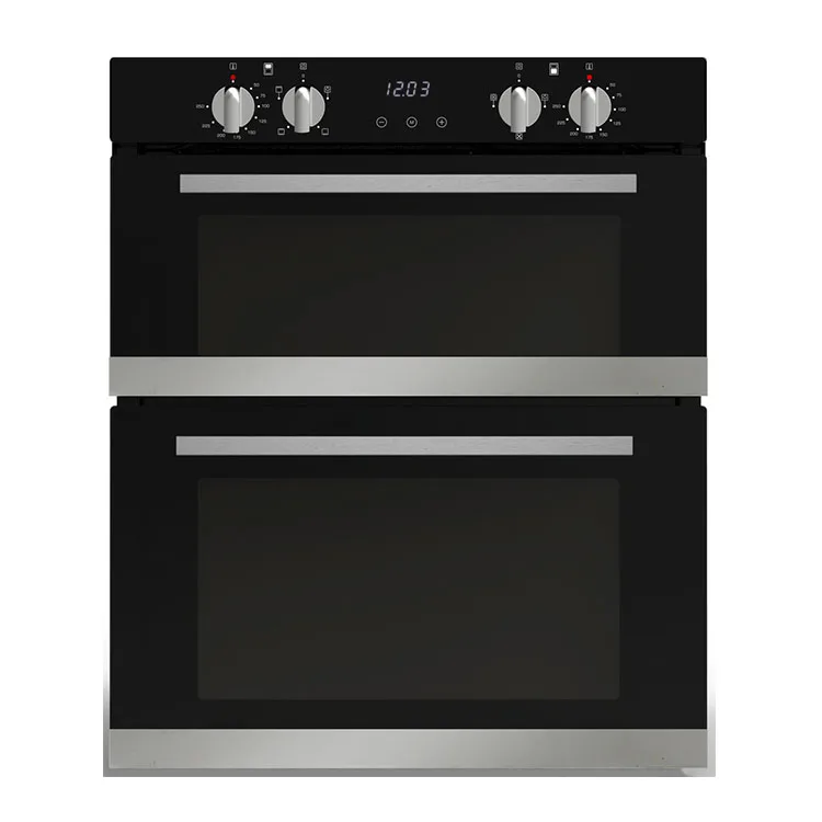 Double Cavity Larger Cavity Built in Oven 60cm Stainless Steel Electric Built-In Wall Ovens