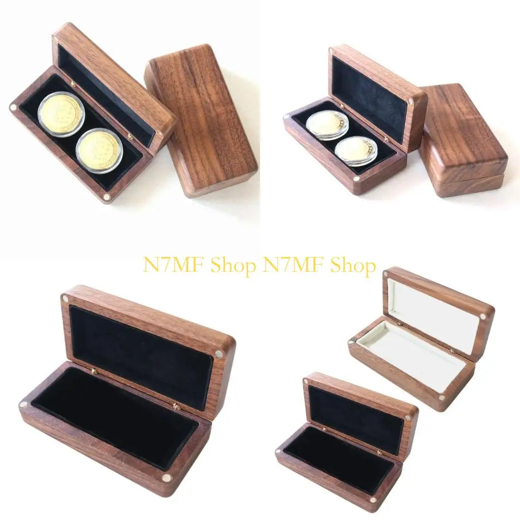 

N7MF Стильные элегантные деревянные булавки и медали хранение аксессуар портативный для рабочего или офисного отображения