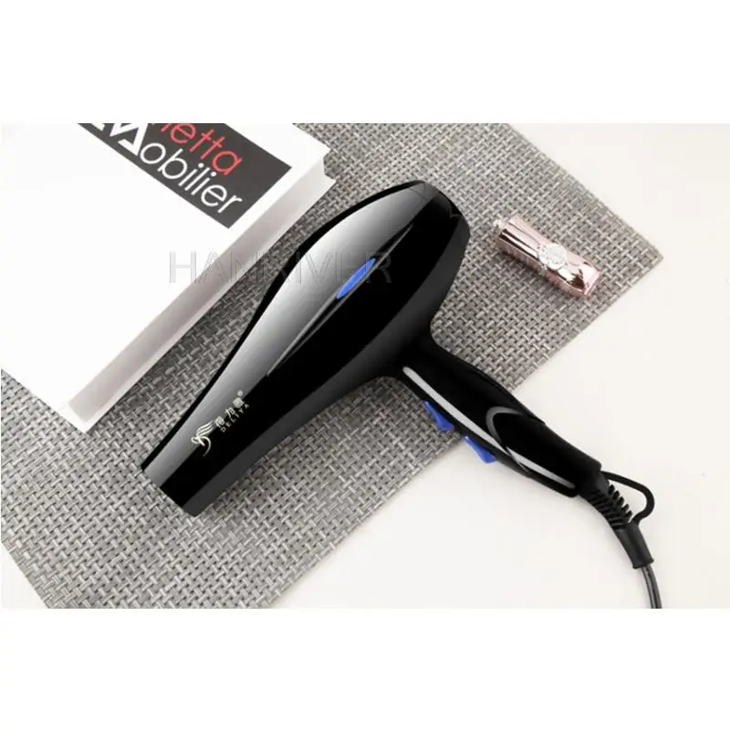 220V  Professional Hair Dryer Strong Power Barber Salon Styling Tools Hot Cold Air Blow Dryer For Salons and household 