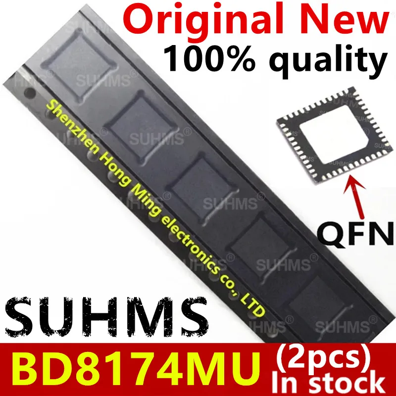 

(2piece) 100% New BD8174MU BD8174MUV-E2 QFN-48