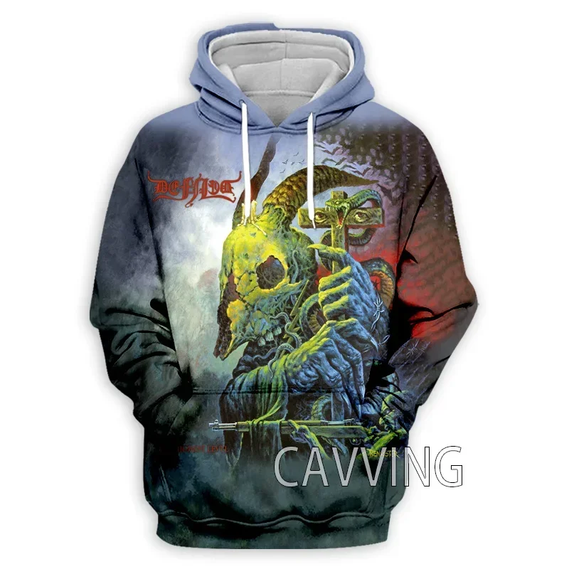 Nieuwe Mode Verontreinigde Band 3d Bedrukte Kleding Streetwear Heren Hoodies Sweatshirt Mode Hoody Capuchon Lange Mouw Pullover Tops