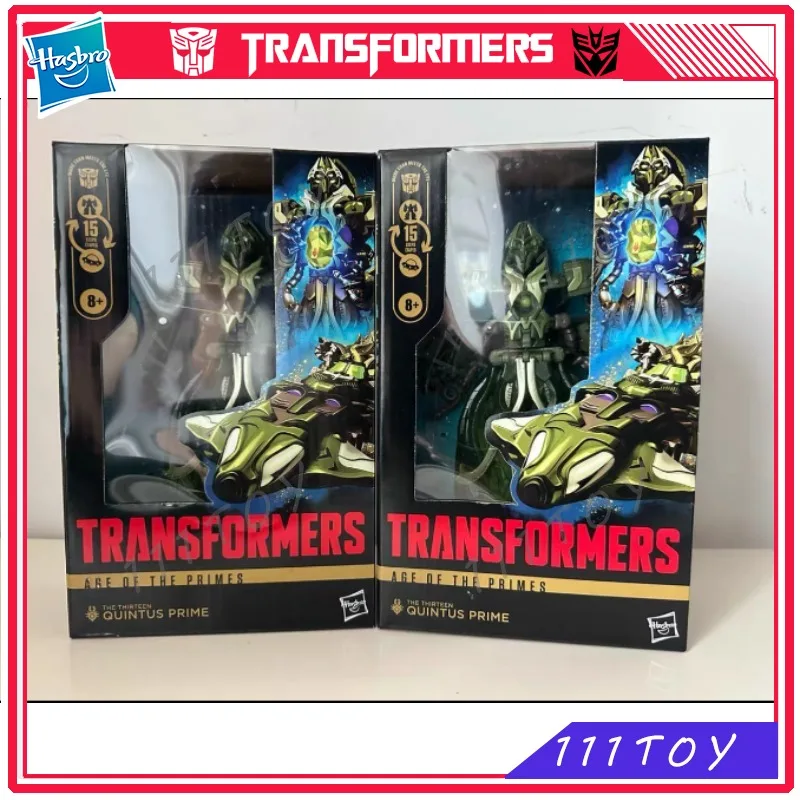 在庫あり-ハスブロ-トランスフォーマー-クラシックトイズ-エイジ・オブ・ザ・プライムズ-クィンタス・プライム-アクションフィギュア-ロボット玩具-コレクターズアイテム-ギフト-ホビー