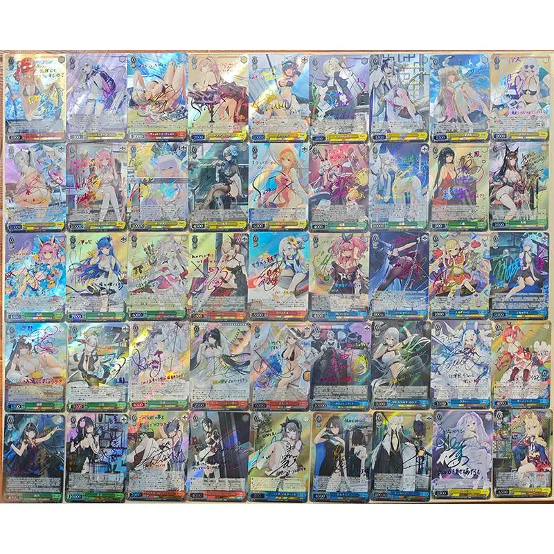 Anime Goddess Story DIY ACG Weiss Schwarz Game Collectible Card Shinano Taiho Atago Noshiro Louis Toys for boys Birthday Present