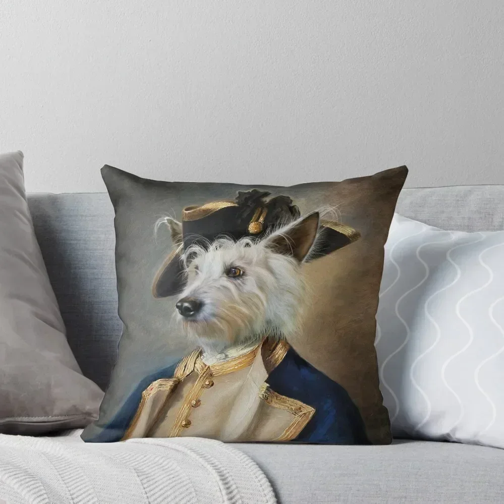 Dog Portrait - Barkley Throw Pillow Christmas Cushion For Home Sofa Covers For Living Room Cusions Cover pillow