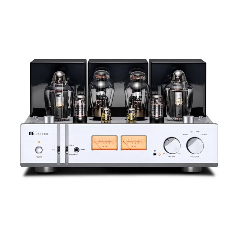 Q-009 MUZISHARE X10 PRO Version Single-ended Class A Tube Amplifier KT150 Vacuum Tube 28W (RMS)