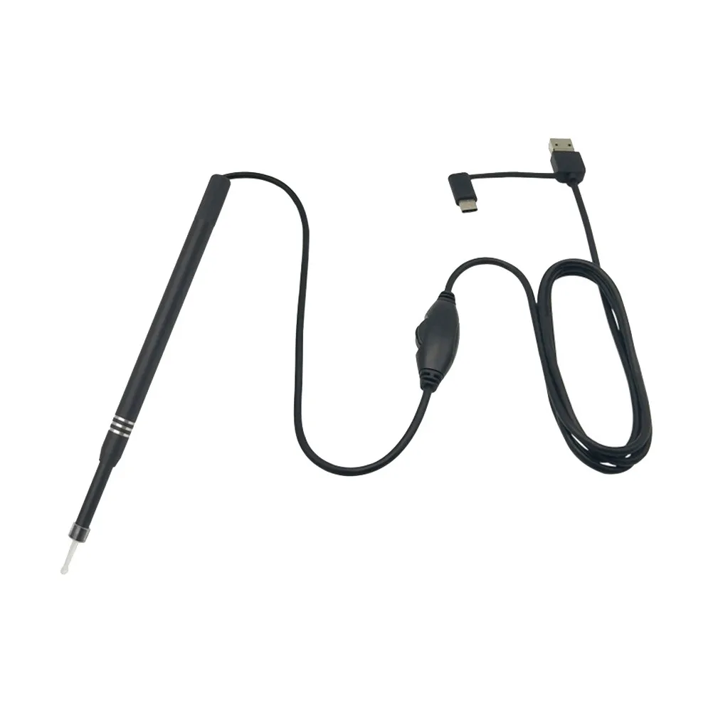 5.5mm Digital Otoscope Visual Ear Pick Safe Deep Cleaning High Definition Ear Inspection Camera for Adults