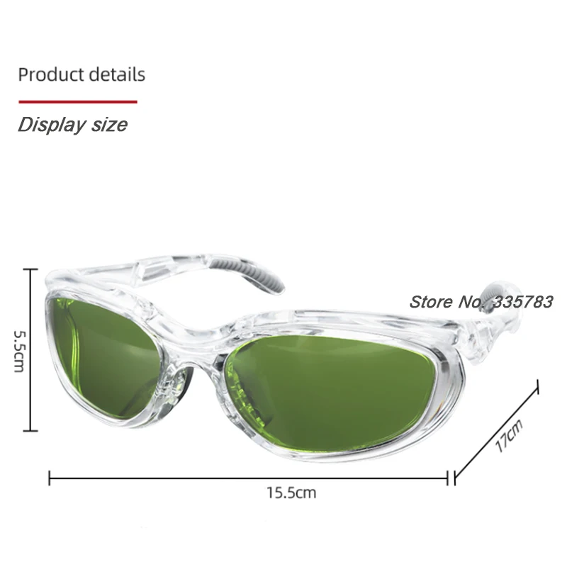Lunettes de soudage IR3.0 IR5.0 Anti-UV, laser Anti-infrarouge, soudage à gaz, protection du travail spécialisé, Y-500
