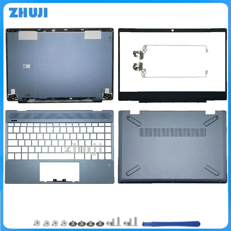 

For Pavilion 13-AN 13-AN0003TU TPN-Q214 New Laptop LCD Rear Cover/Front Frame/Palm Pad/Bottom Cover/hinged Top Cover Blue