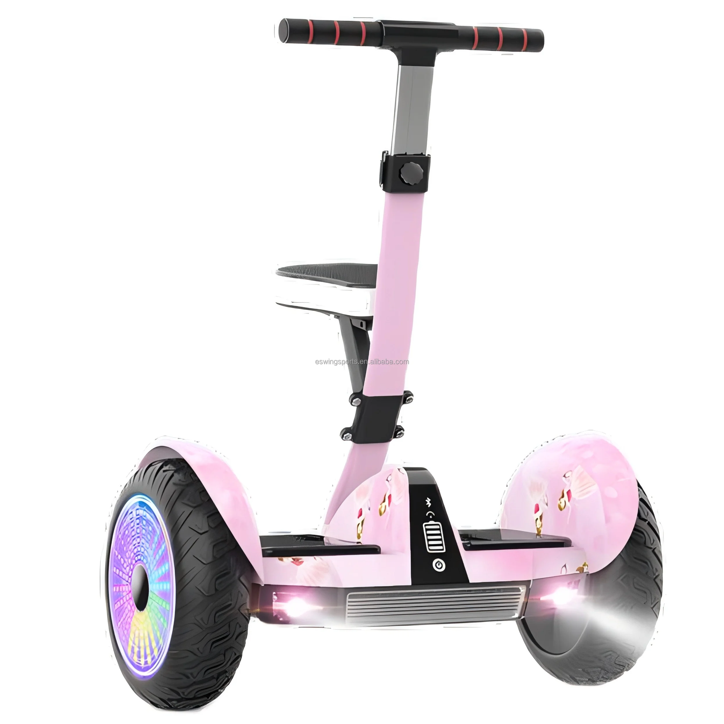 

Airo High Quality 2 Wheel App Control Self-Balancing Electric Scooter Dual Motor Kids Adults Hoverboard Seat