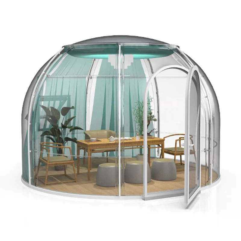 Modern Bubble Room PC Star Room Transparent Bubble House Tent Garden Terrace Sunroom Internet Celebrity Sunken Hotels Villas