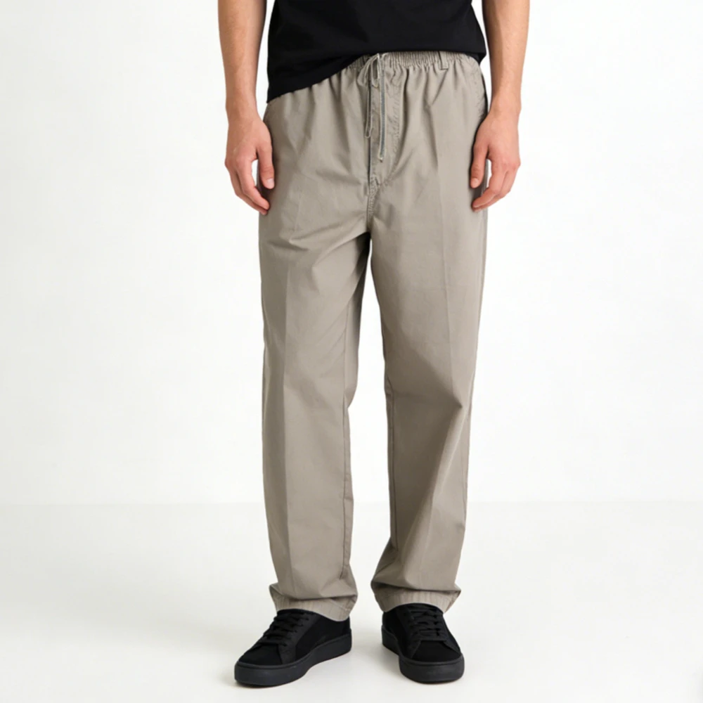 

Spring Pure Cotton Men's Casual Pants Trousers Business Casual Straight Overalls Baggy Pants Men Clothing Pantalon Homme