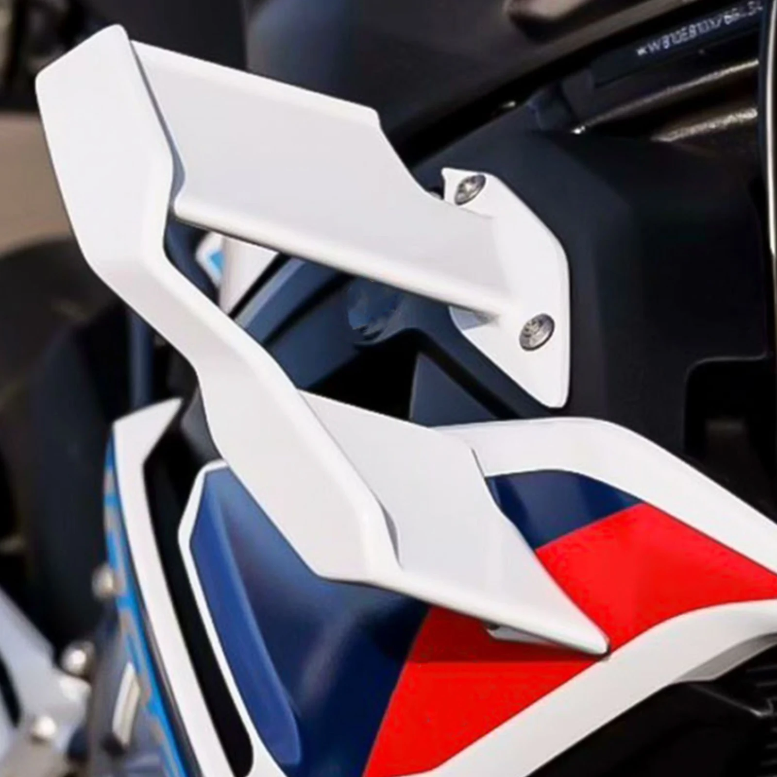 For BMW S1000R S1000R M1000R 2021 2022 2023 2024 Motorcycle Fixed Wing Fairing Front Aerodynamic Spoiler Winglet