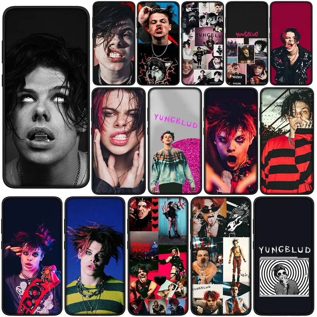 Yungbluds Silicone Phone Casing for Samsung Galaxy S24 S23 Fe Ultra Plus A55 A35 A24 A25 A15 A05 M55 M15 Cover Case