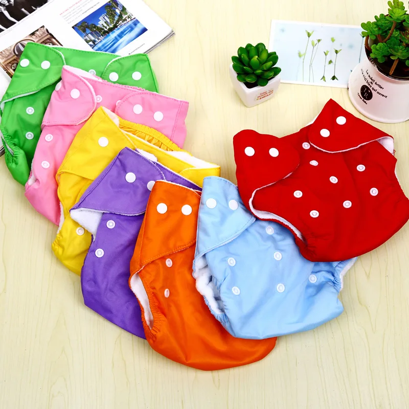 1/2PCS Adult Washable Eco-friendly Cloth Diaper Ecological Adjustable Nappy Reusable Diaper for the Elderly With Incontinence