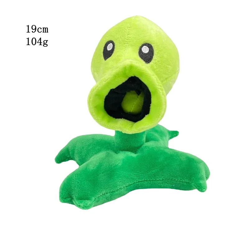 Plants vs Zombies-muñecos de peluche PVZ para niños, juguetes de peluche suaves, girasol, Chomper, melón, Peashooter, plantas, 1 piezas, 13-20cm