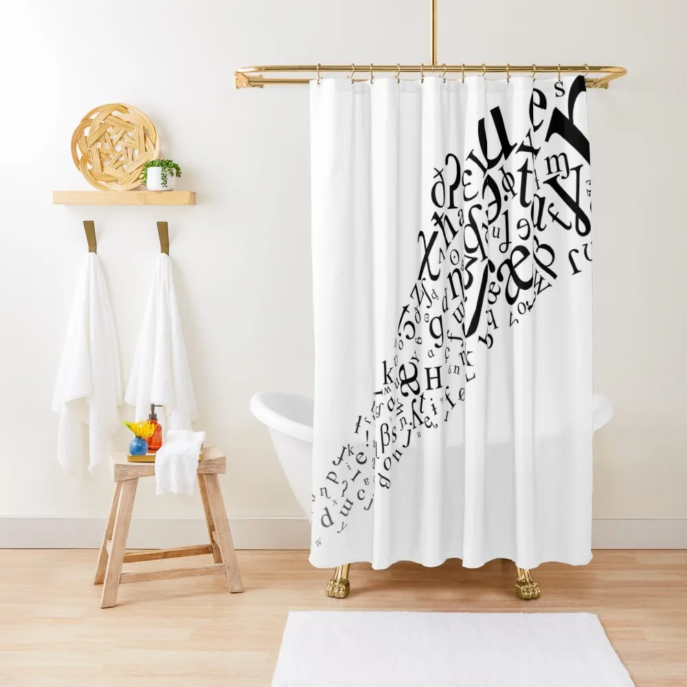 

IPA Flow Shower Curtain Window Curtain Waterproof Bath Curtain And Anti-Mold