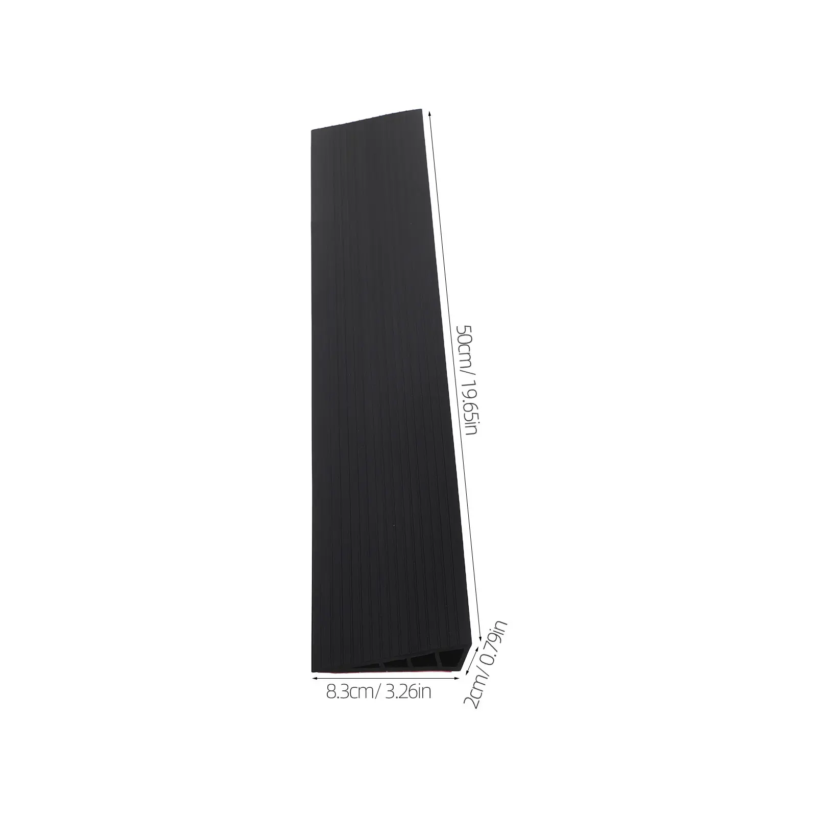Self-Adhesive Threshold Bridge Ramp for Doorways, Floor Transition Strip Over Carpet, Steps & Curbs