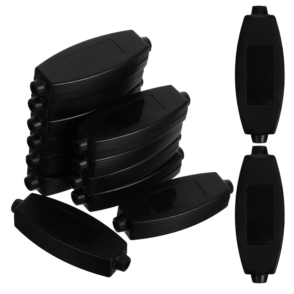 

20pcs ABS Plastic Shell Electronic Junction Box for PCB Board Wiring D84C Black Color Compact Project Enclosure