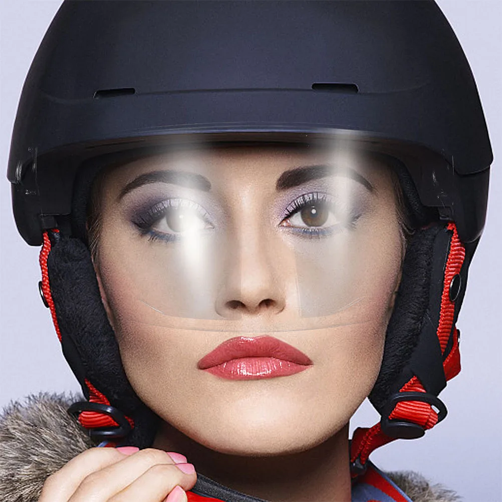 

Full Face Visor Shield Anti-Scratch Clear Visibility Durable Acrylic Universal Motorcycles Electric Bike