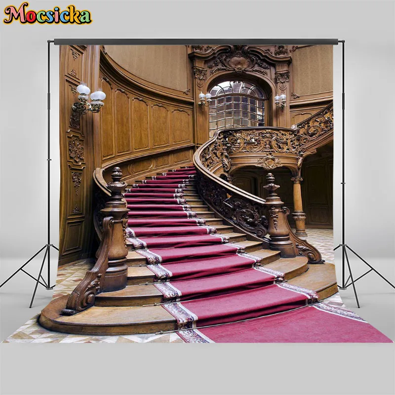 Mocsicka King's Castle Palace Theme Background Photography Backdrops Decoration Photo Party Custom Birthday Backdrop Banner