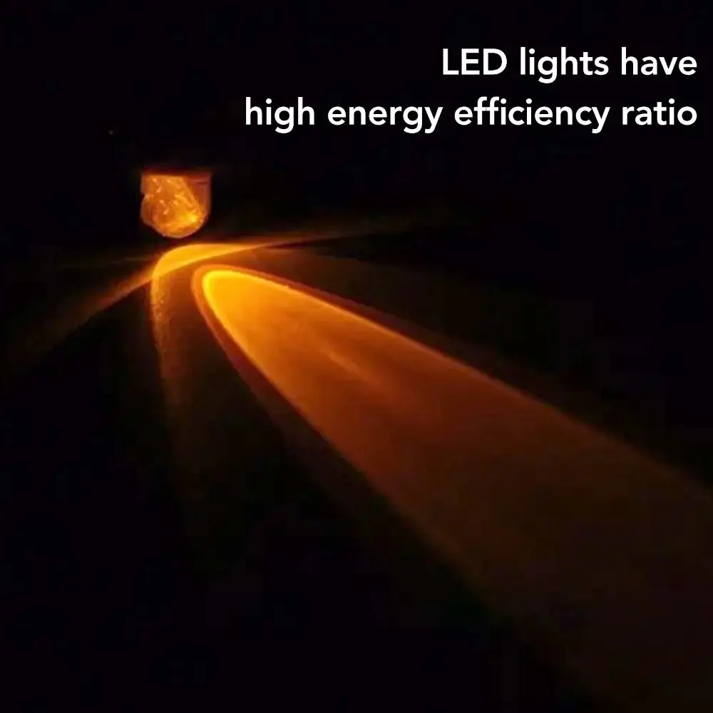 Ampoule LED 12V, 10mm, 10 pièces, ampoule claire à l'eau, indicateur de lumière pilote, Diodes électroluminescentes précâblées, décoration de la maison, bricolage