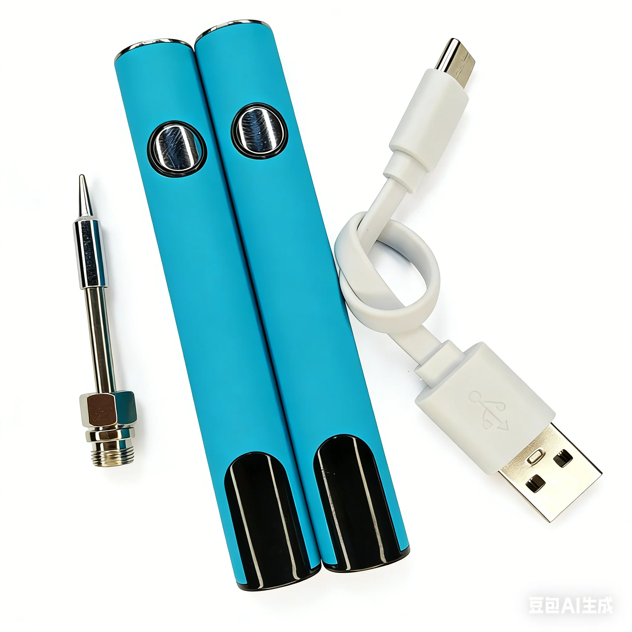 LED 510 Thread DIY Battery 500mAh  Cart Pen Adjustable Voltage Portable Electric Soldering Iron Welding