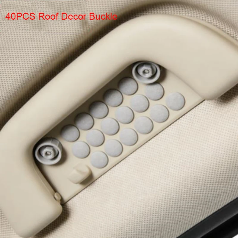 

New Auto Roof Decor Buckle Car Roof Latch Roof Cloth Fixing Buckle Car Interior Ceiling Repairment Buckles Snap Rivets Retainer