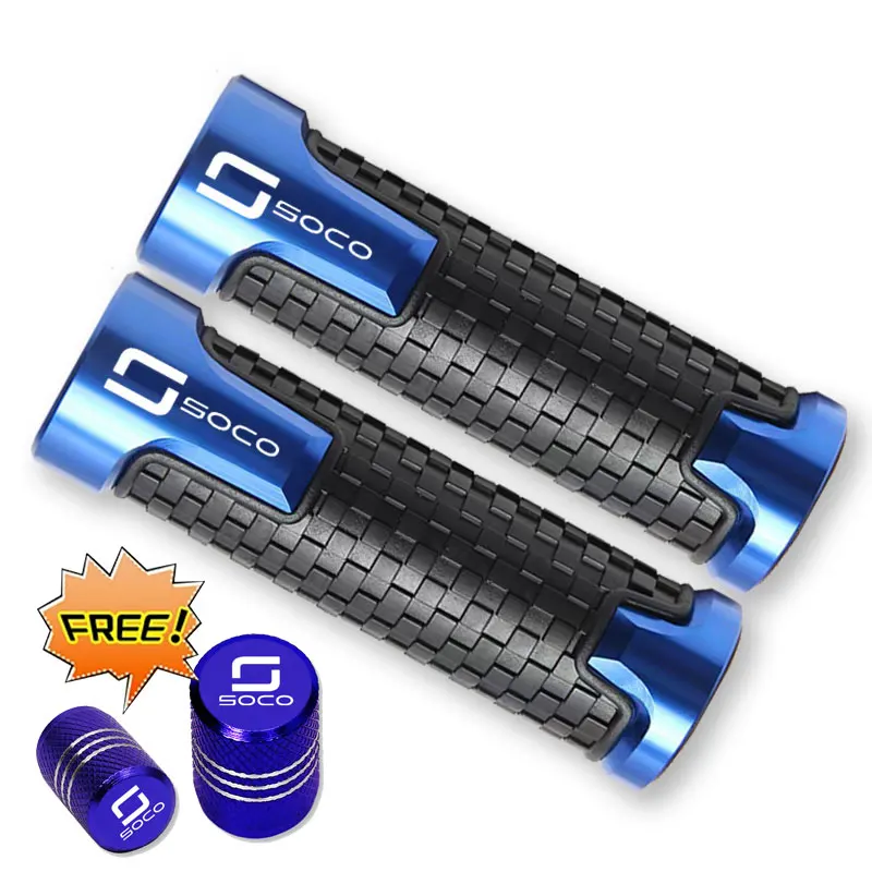 For SUPER SOCO CPx CUx CU TC 50/MAX/WANDERER TS TSX 1500 2019-2022 7/8" Accessories Motorcycle Handlebar Grip CNC Hand Bar Grips