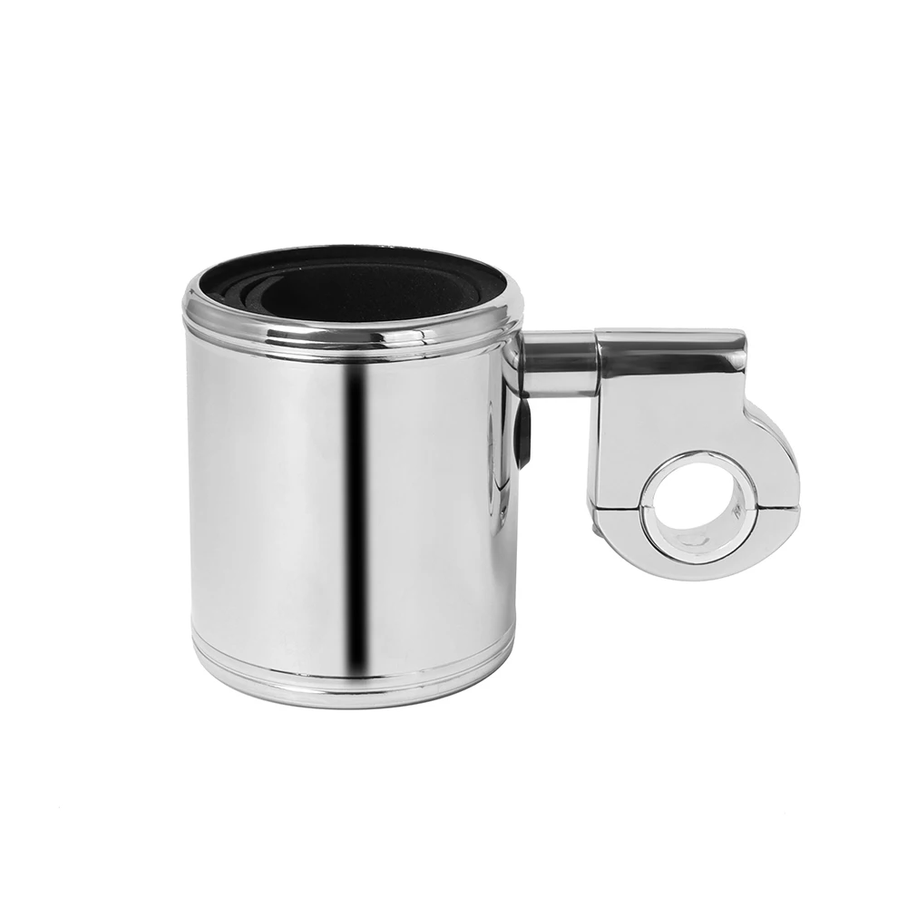 Motorcycle Universal 22/25/33mm Cup Holder Handlebar Adjustable Drink Bottle Aluminum For Harley Honda Yamaha Kawasaki Suzuki view 6