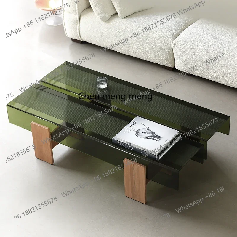 

Nordic Modern Minimalist Green Acrylic Tea Table TV Cabinet