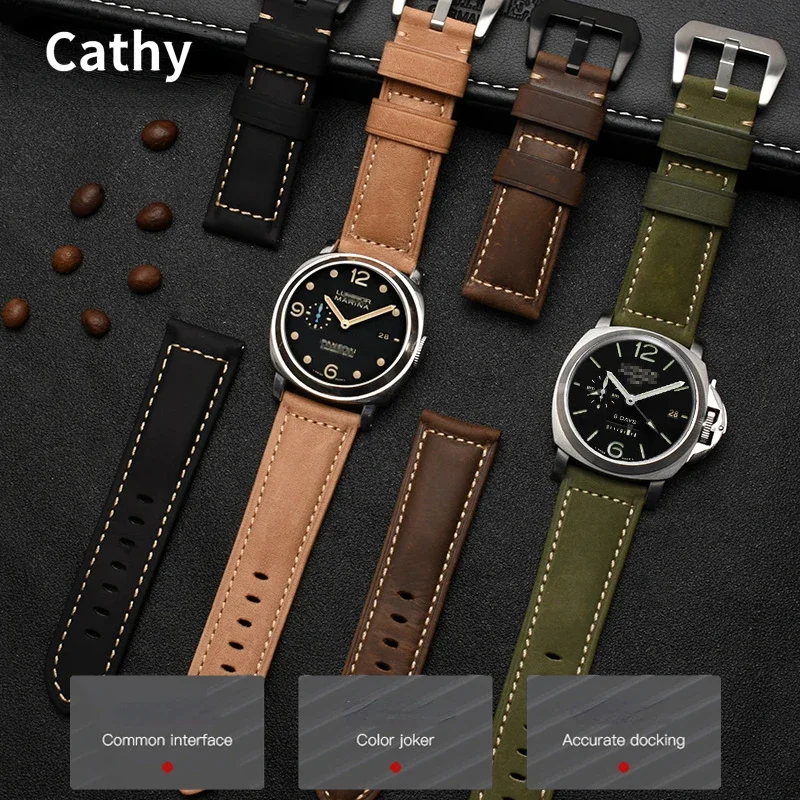 Genuine Leather Wat…