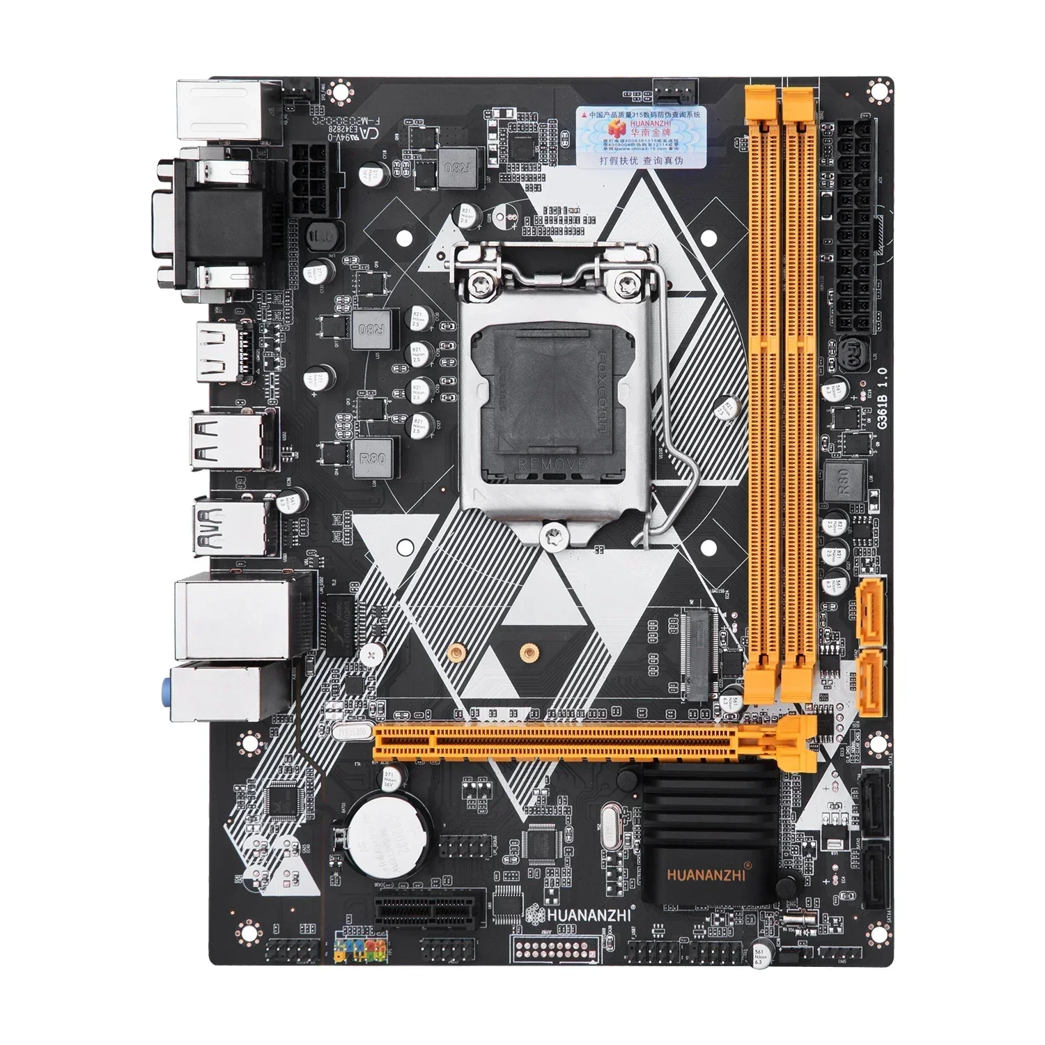 HUANANZHI H81 Motherboard M-ATX Intel LGA 1150 i3 i5 i7 E3 DDR3 1333/1600MHz 16GB M.2 SATA3 USB3.0 VGA DVI HDMI-Compatible