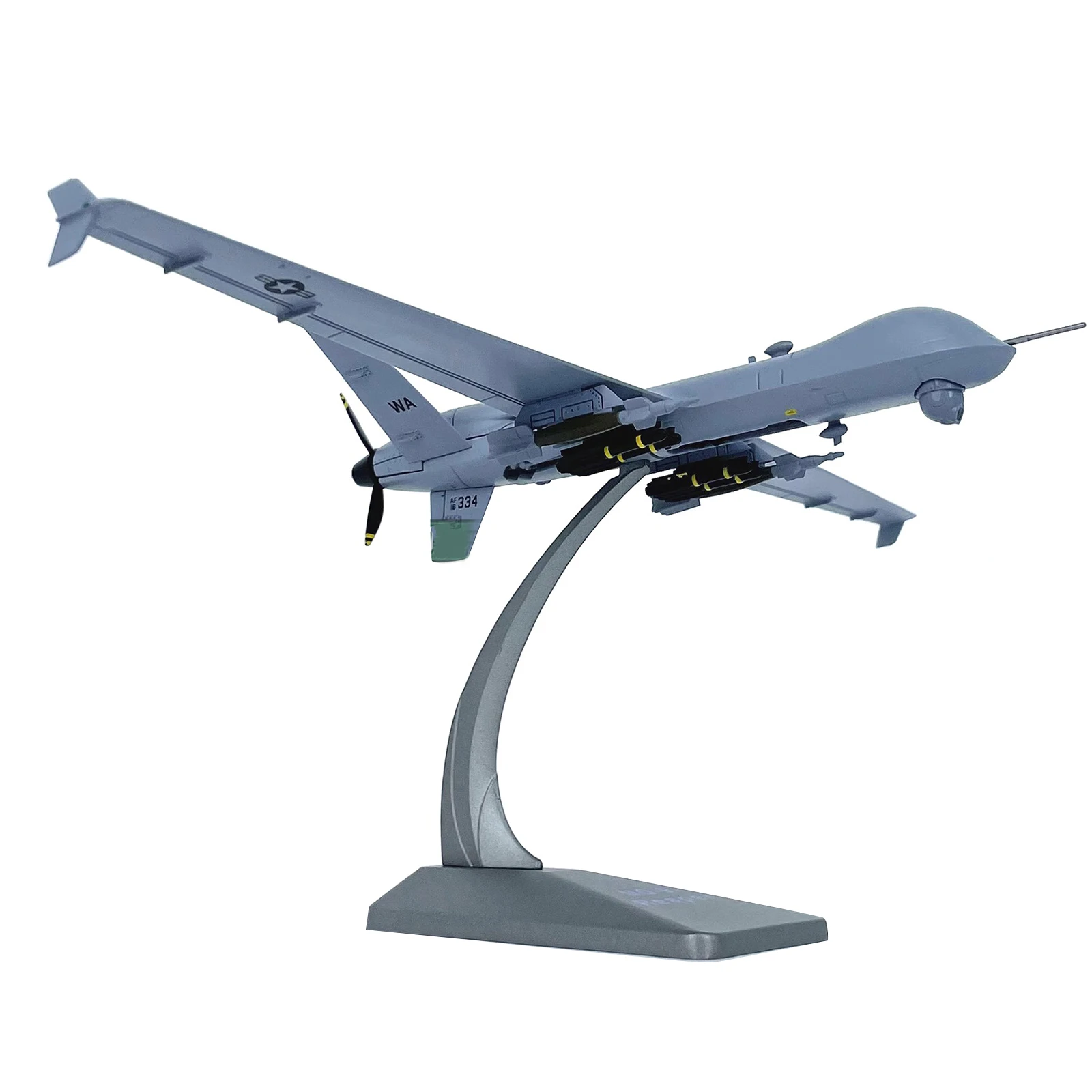 دييكاست 1:72 الذرية العامة MQ-9 ريبر الاستطلاع الطائرات بدون طيار نموذج طائرة سبيكة نموذجية الطائرات التذكارية جمع هدية