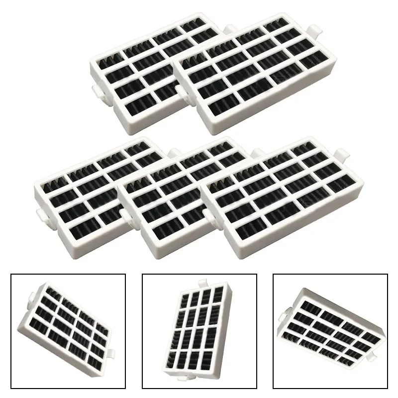 

5PCS Refrigerator Filter Clean Fresh Refrigerators For W10311524 Refrigerator Filter Activated Carbon Deodorization 77*45*12mm