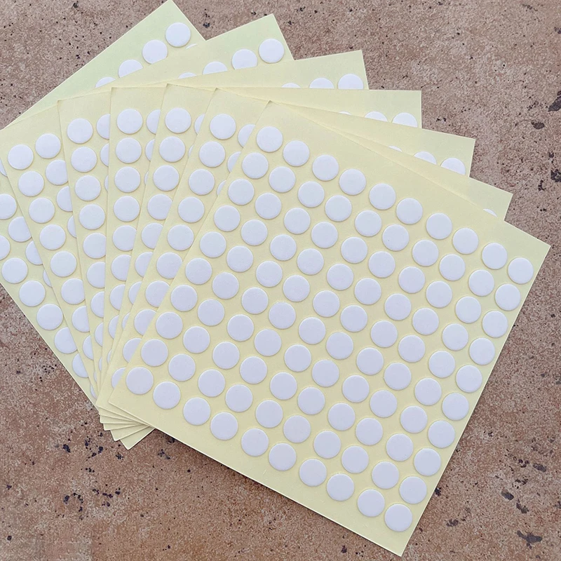 Clear Invisible Balloon Glue Points Double Sided Adhesive Dots Stickers Tape Round Self Adhesive