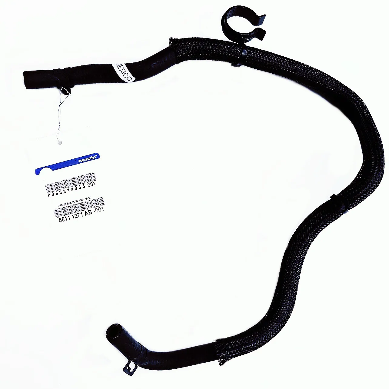 

Coolant Bottle Inlet Pipe (Coolant Bottle Hose), 55111271AA, 55111271AB, Suitable For: 2.8L, Wrangler JK, 2011-2018