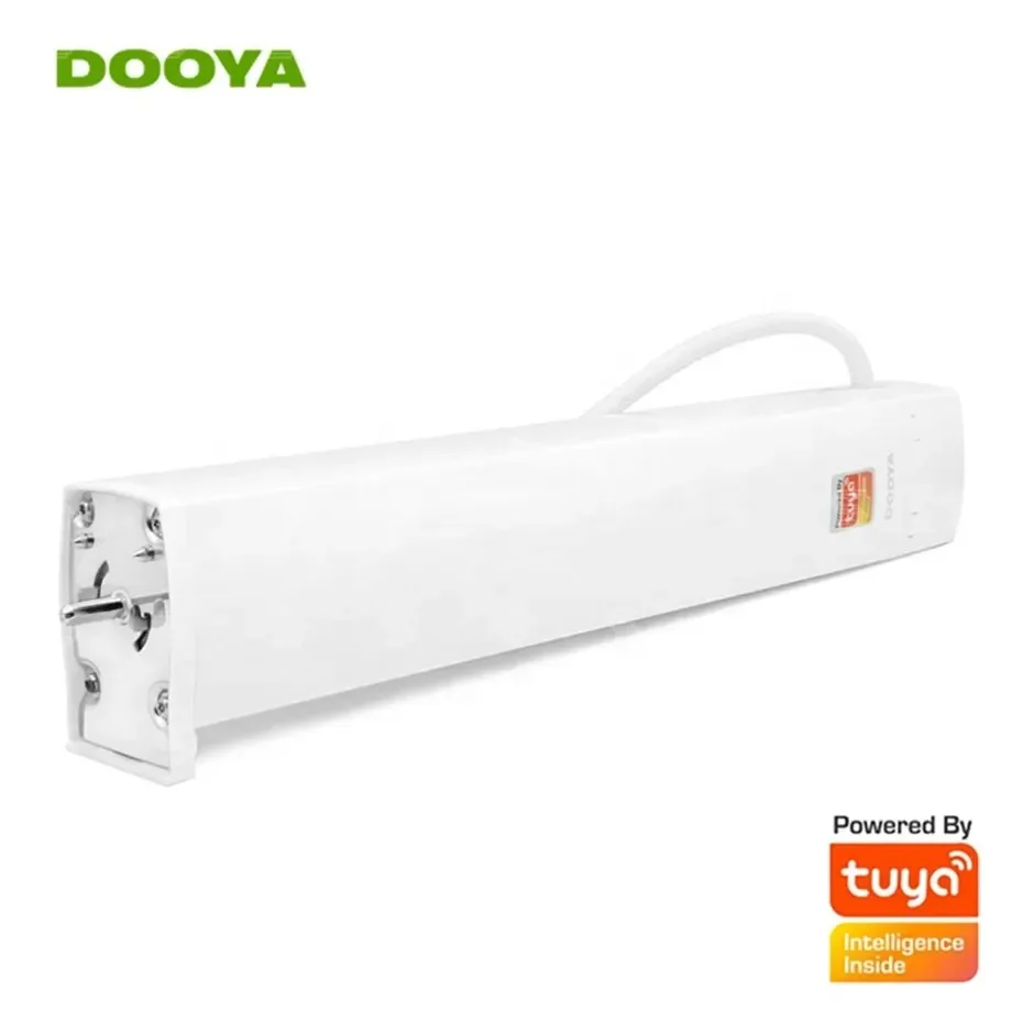 Dooya T12 Tuya Wifi محرك الستار RF433 التحكم وسوبر الهدوء بمحركات الستار المسار السكك الحديدية كورنيش السكك الحديدية أليكسا جوجل مساعد
