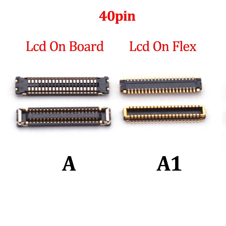 2-10Pcs LCD Display Screen Usb Charger Charging Plug FPC Connector For Xiaomi Redmi Note 8 7 Pro Hongmi Note8 8T Note7 40 50 Pin