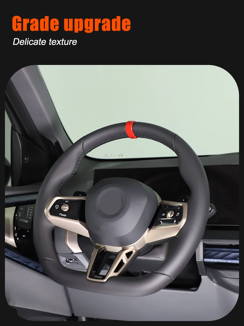 Lenkrad-Markierungsaufkleber für die obere Mitte des Lenkrads, 12-Uhr-Markierung für BMW 5er G60 2024-2026, BMW X3 G45 2025 – Detail 7