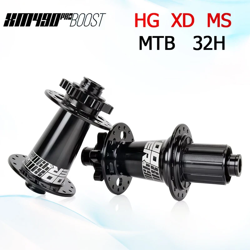 

Koozer XM490pro Boost CR-Mo Steel Axle 32 Holes HG XD MS 10 11 12s Rear 5x141 QR 12x148mm THRU TA MTB Bicycle Hubs Bike Parts