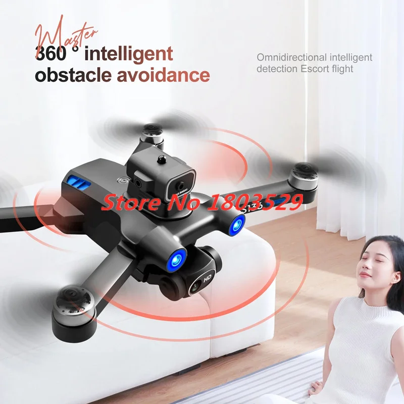 Professional GPS Obstacle Avoidance Drone Brushless Motor 4K Dual Camera Optical Flow Localization Quadcopter Boy Kid Toy Gifts