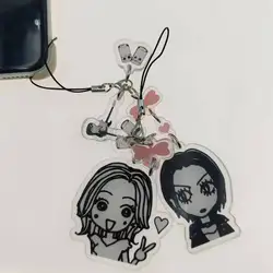 Handmade Nana Hachi Mobile Phone Charm Y2k Jewelry, Key Ring Bag Charm, Perfect Gift For Fans And Collectors
